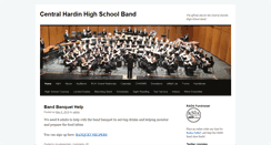 Desktop Screenshot of centralhardinband.org